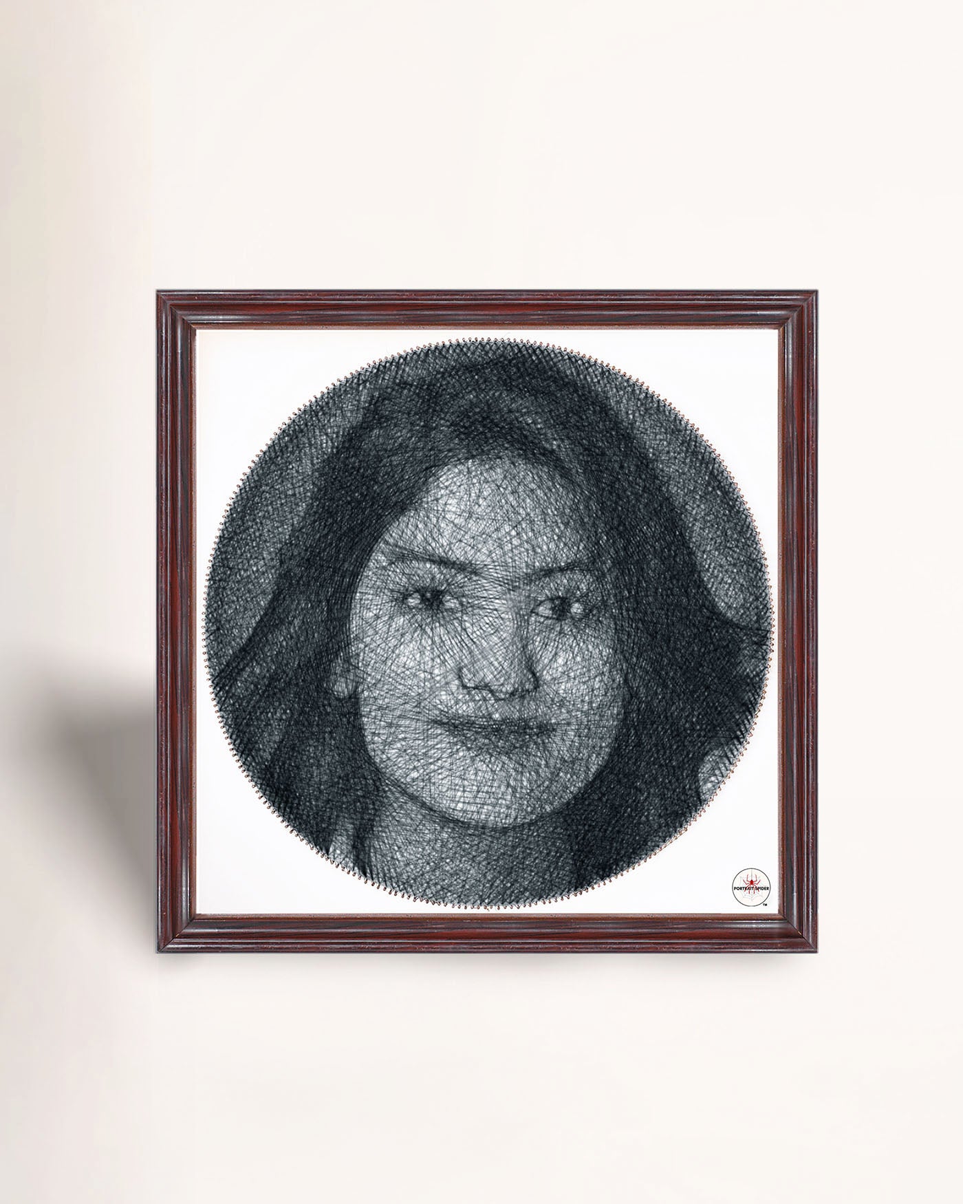 Amazing Custom String Portrait Art : Your Story in Thread